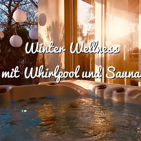 GartenApartment Strandgut mit Outdoor Whirlpool und Garten Petershagen-Eggersdorf Buitenkant foto