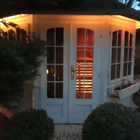 GartenApartment Strandgut mit Outdoor Whirlpool und Garten Petershagen-Eggersdorf Buitenkant foto