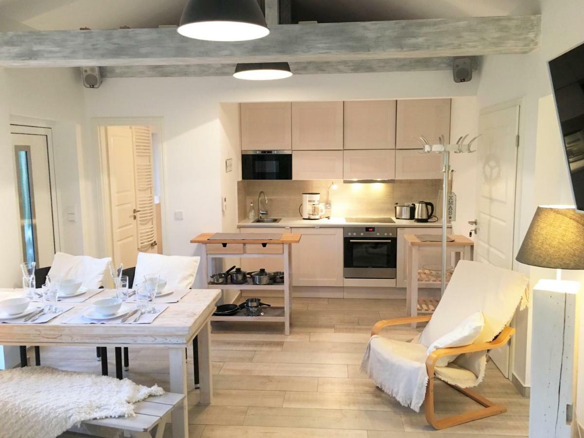 Gartenapartment Strandgut Mit Outdoor Whirlpool Und Garten Appartement Petershagen-Eggersdorf